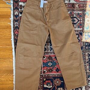 Velvet by Graham & Spencer Brylie Barrel Leg pant in Clove NWT. at Evereve $179